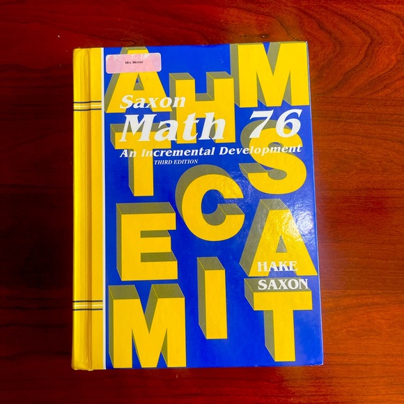 Saxon Math 76 third edition - Picture 2 of 10